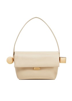 JACQUEMUS Torebka Le Rond Carre 24H243BA383-3171 Écru ze sklepu MODIVO w kategorii Torebki damskie - zdjęcie 182690292