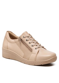 Go Soft Sneakersy WI23-REBECA-17 Beżowy ze sklepu MODIVO w kategorii Półbuty damskie - zdjęcie 182690344