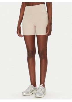 Girlfriend Collective Kolarki Rib Run 4041 Beżowy Slim Fit ze sklepu MODIVO w kategorii Szorty - zdjęcie 182690420