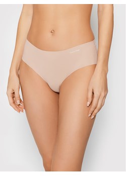 Calvin Klein Underwear Bokserki 0000D3429E Beżowy ze sklepu MODIVO w kategorii Majtki damskie - zdjęcie 182690511