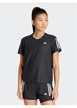 adidas Koszulka techniczna Own The Run IN2961 Czarny Regular Fit ze sklepu MODIVO w kategorii Bluzki damskie - zdjęcie 182690593