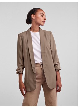 Pieces Marynarka 17090996 Beżowy Regular Fit ze sklepu MODIVO w kategorii Marynarki damskie - zdjęcie 182690634