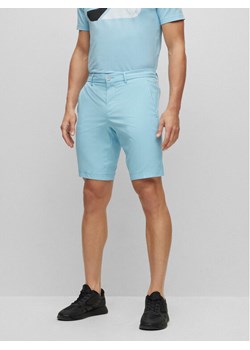 Boss Szorty materiałowe S_Drax 50487535 Niebieski Slim Fit ze sklepu MODIVO w kategorii Spodenki męskie - zdjęcie 182690673