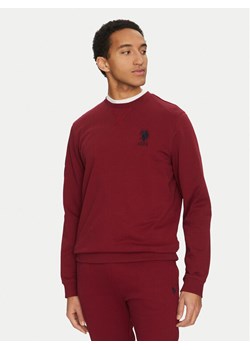 U.S. Polo Assn. Bluza MUP2256 Czerwony Regular Fit ze sklepu MODIVO w kategorii Bluzy męskie - zdjęcie 182690701