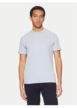 Calvin Klein T-Shirt Micro Logo K10K109894 Niebieski Regular Fit ze sklepu MODIVO w kategorii T-shirty męskie - zdjęcie 182690824