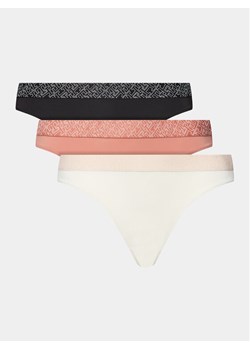 Tommy Hilfiger Komplet 3 par stringów UW0UW05185 Kolorowy ze sklepu MODIVO w kategorii Majtki damskie - zdjęcie 182690833