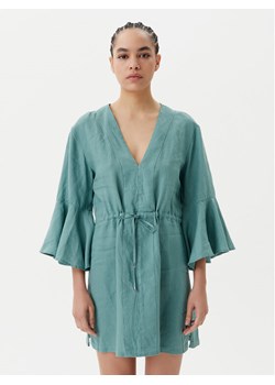 Maaji Sukienka plażowa Joy PT1970CPO008 Zielony Regular Fit ze sklepu MODIVO w kategorii Odzież plażowa - zdjęcie 182690863