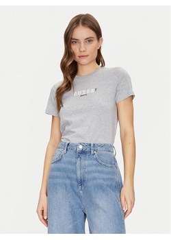 Guess Jeans T-Shirt W5RI54 J1314 Szary Regular Fit ze sklepu MODIVO w kategorii Bluzki damskie - zdjęcie 182690890