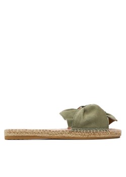 Manebi Espadryle Hamptons Sandals With Knot W 0.1 JK Zielony ze sklepu MODIVO w kategorii Espadryle damskie - zdjęcie 182690910