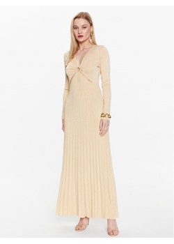 MICHAEL Michael Kors Sukienka wieczorowa MS381MV61R Złoty Slim Fit ze sklepu MODIVO w kategorii Sukienki - zdjęcie 182690981