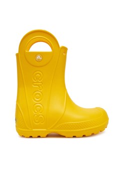 Crocs Kalosze Handle It Rain Boot K 211052 Żółty ze sklepu MODIVO w kategorii Kalosze dziecięce - zdjęcie 182690984