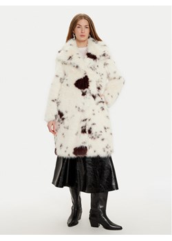 Sisley Futro 2WIWLN05A Écru Comfort Fit ze sklepu MODIVO w kategorii Futra damskie - zdjęcie 182691223