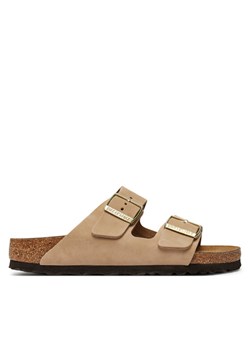 Birkenstock Klapki Arizona 1019016 Beżowy ze sklepu MODIVO w kategorii Klapki damskie - zdjęcie 182691243
