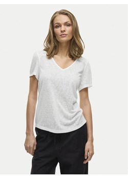 Vila T-Shirt Amer 14093441 Biały Regular Fit ze sklepu MODIVO w kategorii Bluzki damskie - zdjęcie 182691261