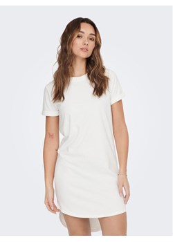 JDY Sukienka codzienna Ivy 15174793 Biały Regular Fit ze sklepu MODIVO w kategorii Sukienki - zdjęcie 182691284