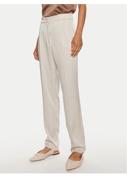 Marella Chinosy Abetaia 2423136211 Szary Regular Fit ze sklepu MODIVO w kategorii Spodnie damskie - zdjęcie 182691523