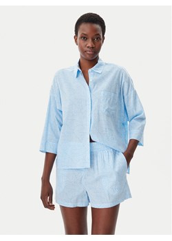 DKNY Piżama YI50046 Błękitny Regular Fit ze sklepu MODIVO w kategorii Piżamy damskie - zdjęcie 182691540