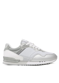 Pepe Jeans Sneakersy London W Albal PLS31463 Srebrny ze sklepu MODIVO w kategorii Buty sportowe damskie - zdjęcie 182691603