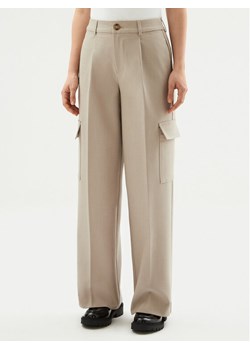 Calvin Klein Jeans Spodnie palazzo J20J224848 Szary Relaxed Fit ze sklepu MODIVO w kategorii Spodnie damskie - zdjęcie 182691652