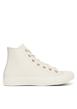 Converse Trampki Chuck Taylor All Star Gold Luxe A10709C Beżowy ze sklepu MODIVO w kategorii Trampki damskie - zdjęcie 182691661