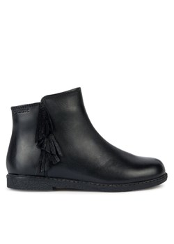 Geox Botki J Shawntel Girl J364EA 00043 C9999 M Czarny ze sklepu MODIVO w kategorii Buty zimowe dziecięce - zdjęcie 182691710