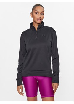 Under Armour Bluza Armour Fleece Qz 1373058 Czarny Loose Fit ze sklepu MODIVO w kategorii Bluzy damskie - zdjęcie 182691753