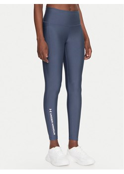 Under Armour Legginsy Tech™ Branded 6001621 Granatowy Slim Fit ze sklepu MODIVO w kategorii Spodnie damskie - zdjęcie 182691784