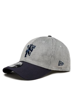 New Era Czapka z daszkiem Microcord 3930 Man U 60432036 Szary ze sklepu MODIVO w kategorii Czapki z daszkiem męskie - zdjęcie 182692090