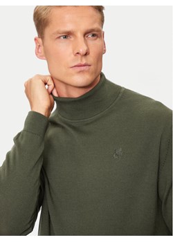 KARL LAGERFELD Golf 655058 544399 Zielony Regular Fit ze sklepu MODIVO w kategorii Swetry męskie - zdjęcie 182692173