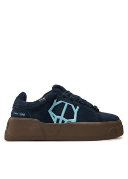 Naked Wolfe Sneakersy Kray Hairy Granatowy ze sklepu MODIVO w kategorii Buty sportowe męskie - zdjęcie 182692222