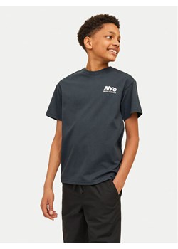 Jack&Jones Junior T-Shirt Bronx Square 12263185 Szary Loose Fit ze sklepu MODIVO w kategorii T-shirty chłopięce - zdjęcie 182692264