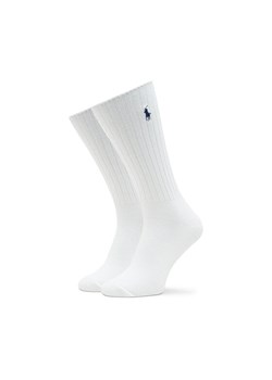 Polo Ralph Lauren Skarpety Wysokie Męskie 449876014003 Biały ze sklepu MODIVO w kategorii Skarpetki męskie - zdjęcie 182692274