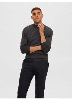 Selected Homme Golf 16090148 Szary Regular Fit ze sklepu MODIVO w kategorii Swetry męskie - zdjęcie 182692302