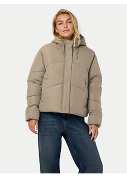 Noisy May Kurtka zimowa Tenna 27030499 Beżowy Regular Fit ze sklepu MODIVO w kategorii Kurtki damskie - zdjęcie 182692321
