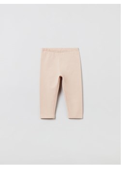 OVS Legginsy 1632897 Beżowy Slim Fit ze sklepu MODIVO w kategorii Legginsy niemowlęce - zdjęcie 182692332