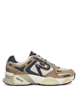 REPLAY Sneakersy GMS9M .000.C0008T Beżowy ze sklepu MODIVO w kategorii Buty sportowe męskie - zdjęcie 182692401