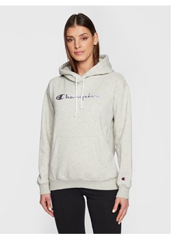 Champion Bluza 115477 Szary Regular Fit ze sklepu MODIVO w kategorii Bluzy damskie - zdjęcie 182692411