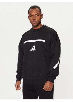 adidas Bluza Z.N.E. JD5982 Czarny Loose Fit ze sklepu MODIVO w kategorii Bluzy męskie - zdjęcie 182692470