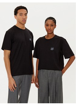 Filling Pieces T-Shirt Unisex Embroidered Knot 7449986 Czarny Regular Fit ze sklepu MODIVO w kategorii Bluzki damskie - zdjęcie 182692473