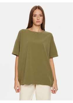 American Vintage T-Shirt Pymaz PYM02AH24 Zielony Oversize ze sklepu MODIVO w kategorii Bluzki damskie - zdjęcie 182692484