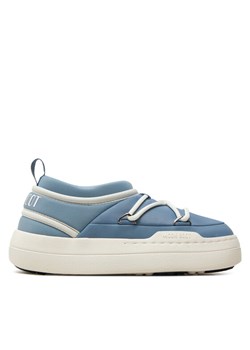Moon Boot Botki Park Icon 80D2470070 Niebieski ze sklepu MODIVO w kategorii Buty zimowe męskie - zdjęcie 182692513