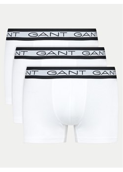 Gant Komplet 3 par bokserek Basic 900003053 Biały ze sklepu MODIVO w kategorii Majtki męskie - zdjęcie 182692533