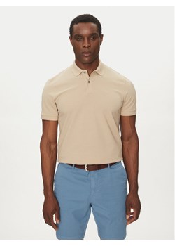 BOSS Polo Pallas 50468362 Beżowy Regular Fit ze sklepu MODIVO w kategorii T-shirty męskie - zdjęcie 182692624