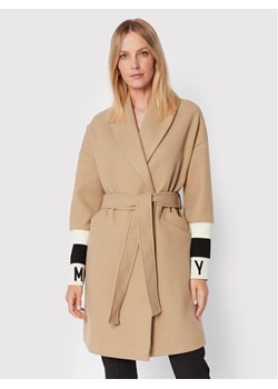 Maryley Płaszcz przejściowy 22IB105 Brązowy Regular Fit ze sklepu MODIVO w kategorii Płaszcze damskie - zdjęcie 182692652