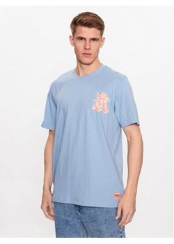 adidas T-Shirt Graphic Glide T-Shirt IC5750 Błękitny Loose Fit ze sklepu MODIVO w kategorii T-shirty męskie - zdjęcie 182692793