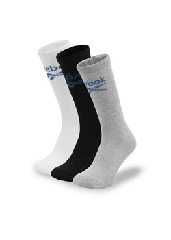 Reebok Zestaw 3 par wysokich skarpet unisex R0258-SS24 (3-pack) Kolorowy ze sklepu MODIVO w kategorii Skarpetki damskie - zdjęcie 182692933