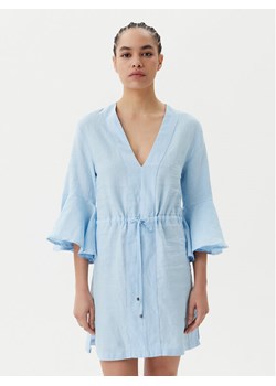 Maaji Sukienka plażowa Joy PT1970CPO007 Błękitny Regular Fit ze sklepu MODIVO w kategorii Odzież plażowa - zdjęcie 182692982