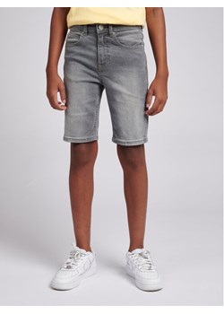 Lee Szorty materiałowe West 5 Pocket LEE0105 Szary ze sklepu MODIVO w kategorii Spodenki chłopięce - zdjęcie 182693030