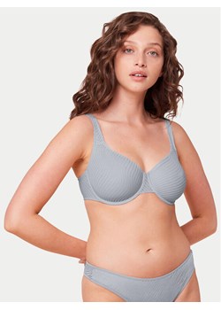 Triumph Biustonosz z fiszbiną Harmony Spotlight 10215944 Niebieski ze sklepu MODIVO w kategorii Biustonosze - zdjęcie 182693251