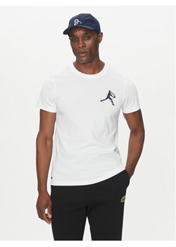 Lacoste T-Shirt TH1044 Biały Regular Fit ze sklepu MODIVO w kategorii T-shirty męskie - zdjęcie 182693292